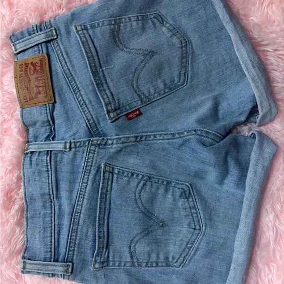 levi’s denim women's shorts - Picture 2 of 4